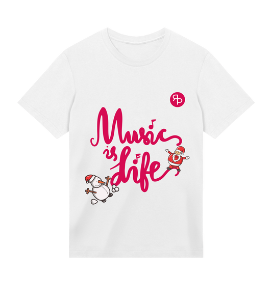 RaidPal T-Shirt XMAS - White - Premium